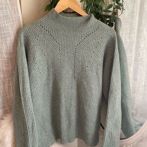 Charter Club 100% cashmere mock-neck sweater
